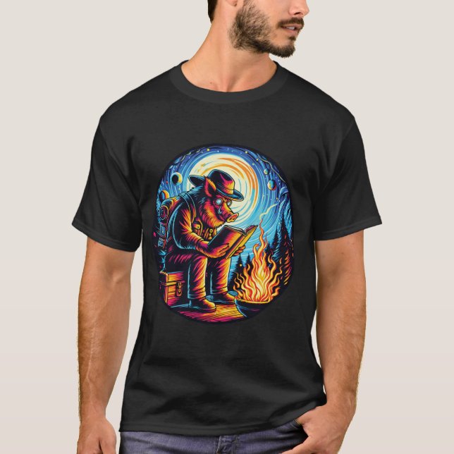 T-shirt Pas si sauvage Boar (Devant)