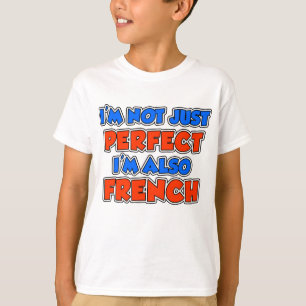T-shirt Pas simplement Français parfait