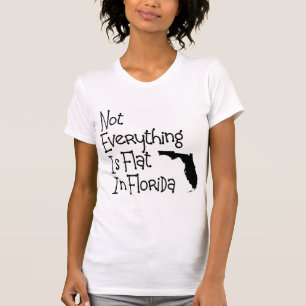 T-shirt Pas tout en Floride est plat