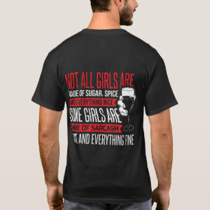 T-shirt Pas toutes les filles sont faites d'épices