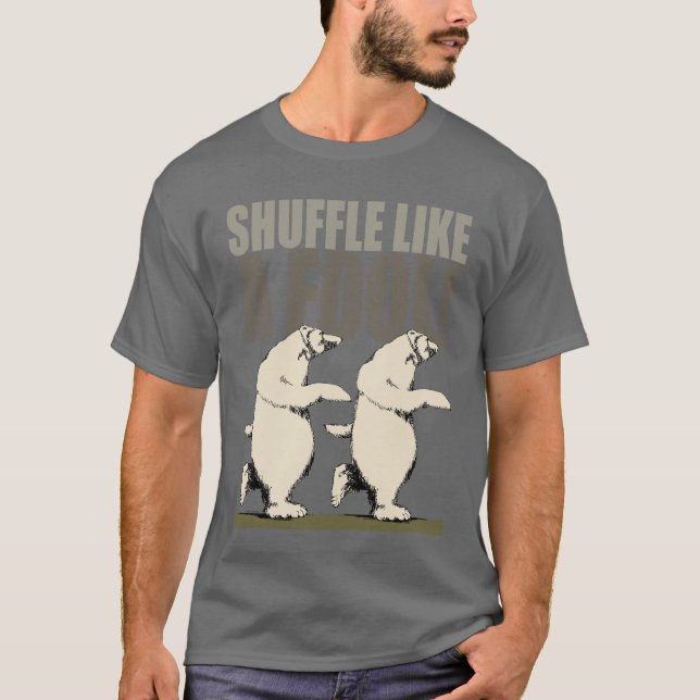 T-shirt Pas traînant comme un imbécile (Devant)