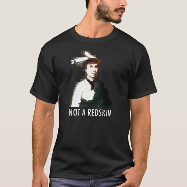 T-shirt Pas un Peau Rouge (Devant)