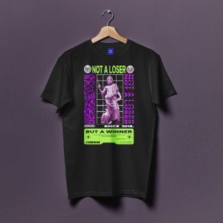 T-shirt Pas un perdant mais un gagnant