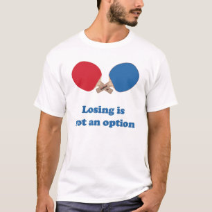T-shirt Pas un ping-pong d'option