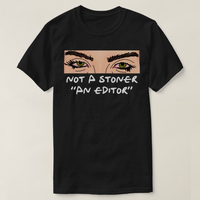 T-shirt Pas un stonerUn éditeur (Design devant)