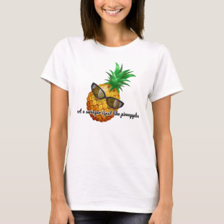 T-shirt Pas Un Swinger J'Aime Les Ananas