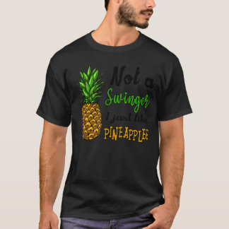 T-shirt Pas Un Swinger J'Aime Les Ananas