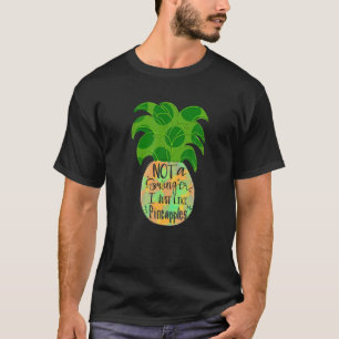 T-shirt Pas Un Swinger J'Aime Les Ananas