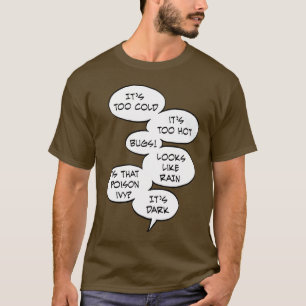 T-shirt Pas une matrice Cacher dur
