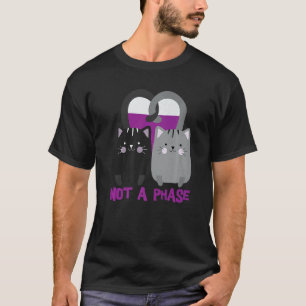 T-shirt Pas Une Phase Chats Asexualité Ace Pride Lgbtq