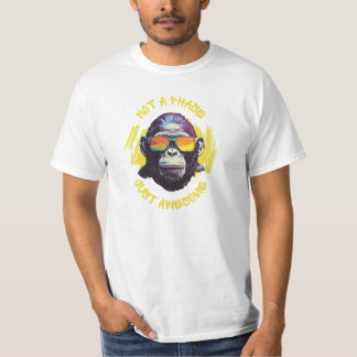 T-shirt Pas une phase juste géniale