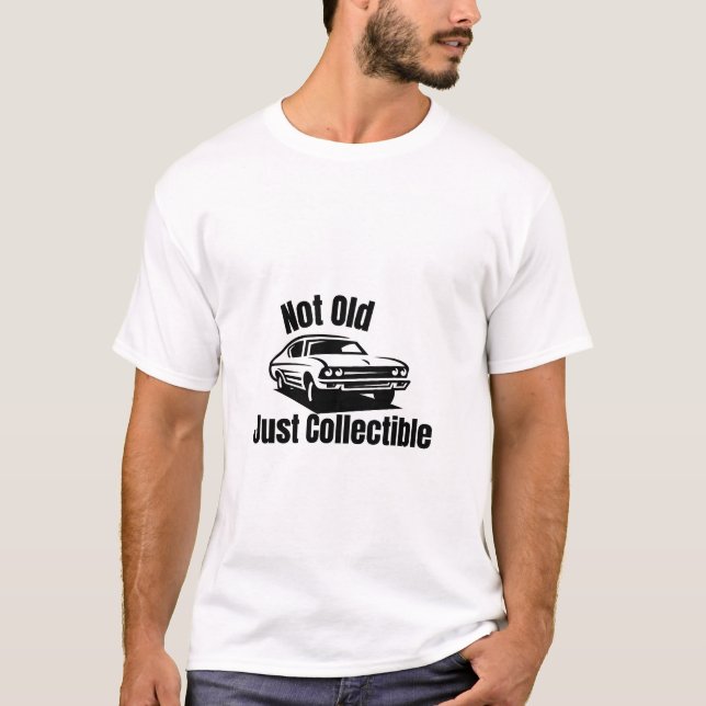 T-shirt Pas Vieux — Juste Collectible Voiture Graphique dr (Devant)