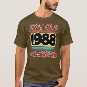 T-shirt Pas vieux mais légende 1988