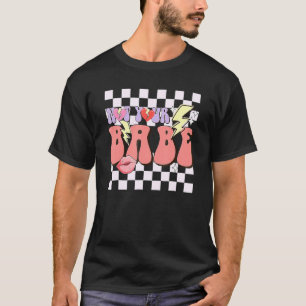 T-shirt Pas votre bébé Retro Sarcastique anti-Valentin