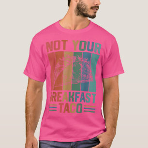 T-shirt Pas Votre Petit Déjeuner Taco Vintage