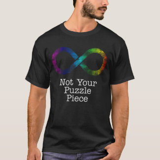 T-shirt Pas votre pièce de puzzle - sensibilisation sur l'