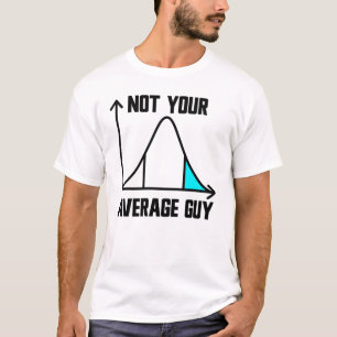 T-shirt Pas votre type moyen APSTATS Statistiques d'AP hom