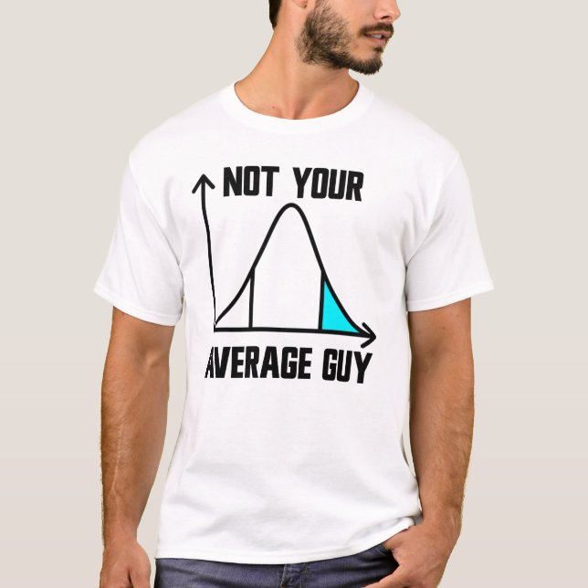 T-shirt Pas votre type moyen APSTATS Statistiques d'AP hom (Devant)