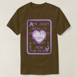 T-shirt Pas vraiment intolérant aux gens en ce moment As d