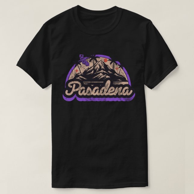 T-shirt Pasadena, Californie (Design devant)