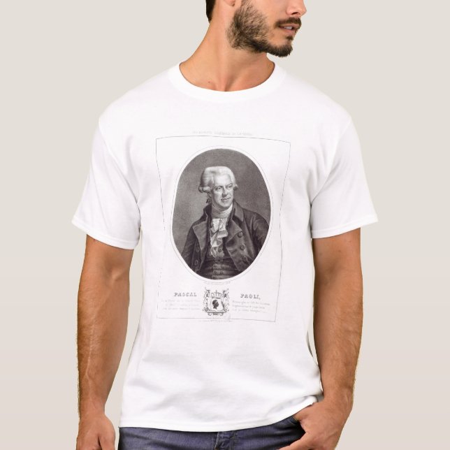 T-shirt Pascal Paoli, 1872 (Devant)