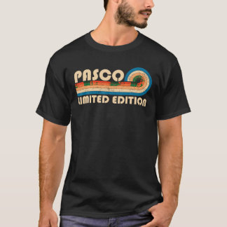 T-shirt PASCO Nom de famille Retro Vintage 80s 90s Anniver