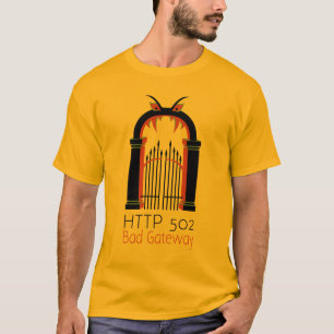T-shirt Passage du mauvais de HTTP 502
