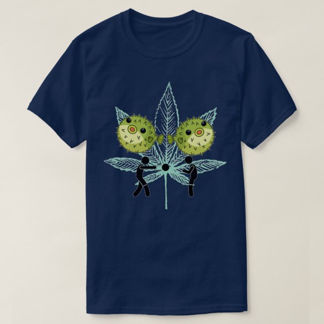 T-shirt Passe de bouffée (Design devant)