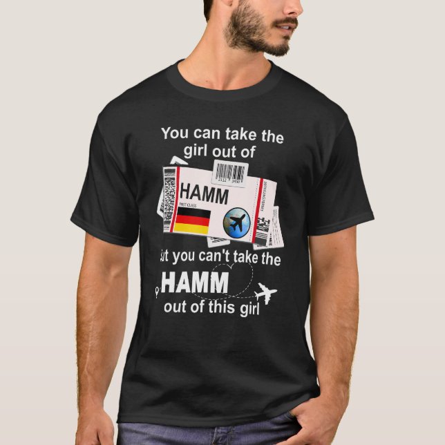 T-shirt Passe Hamm Boarding - Hamm Girl - Hamm (Devant)