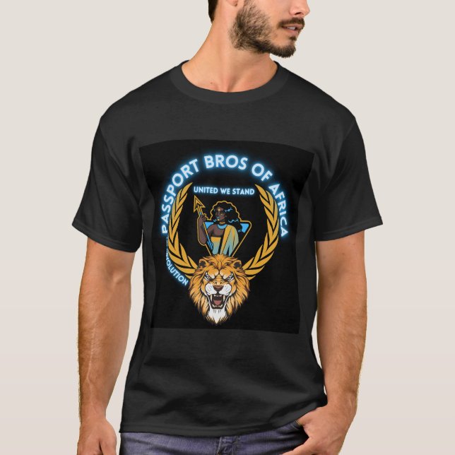 T-shirt Passeport Bros of Africa (Devant)
