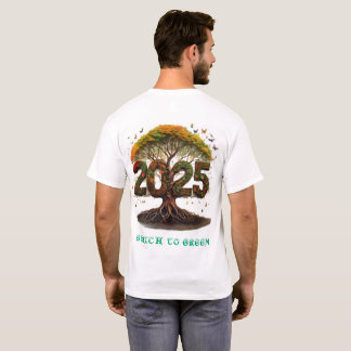 T-SHIRT PASSER AU VERT