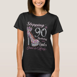 T-shirt Passez à mon 90e anniversaire avec la grâce de Die
