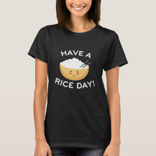 T-shirt Passez une journée de riz