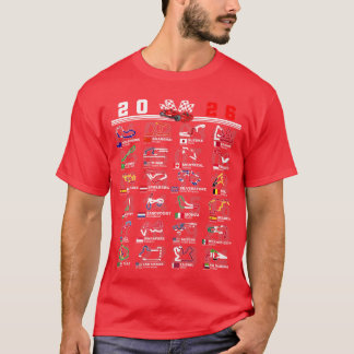 T-shirt Passionné de voitures de course Fan de sport autom