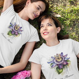 T-shirt Passionné Purple Passion Fleur