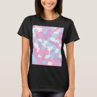 Pastel Camouflage Motif d'art Abstrait