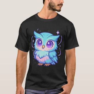T-shirt Pastel de Cute Kawaii Owl