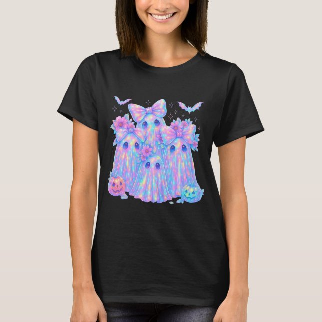T-shirt Pastel ghost family (Devant)