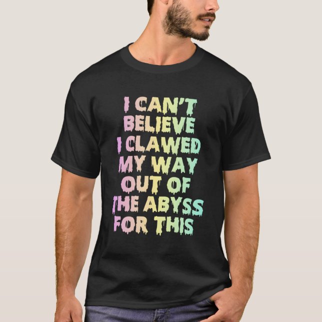 T-shirt Pastel Goth (Devant)
