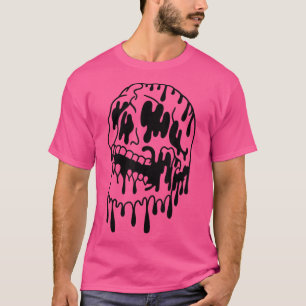 T-shirt Pastel Goth Creepy Skull Vaporwave Aesthetic Hallo