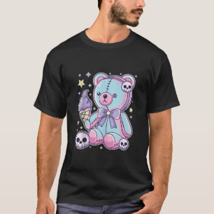 T-shirt Pastel Goth Déplaisant Cute Witchy Zombie Voodoo O