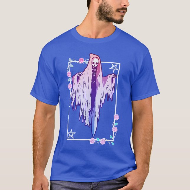 T-shirt Pastel Goth Ghostarot Style gift (Devant)