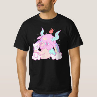 T-shirt Pastel Goth Nu Goth Baby Baphomet Kawaii
