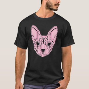 T-shirt Pastel Goth Sphynx Chat