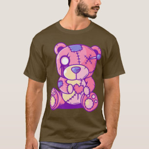 T-shirt Pastel Goth Teddy Bear Anime japonaise Kawaii