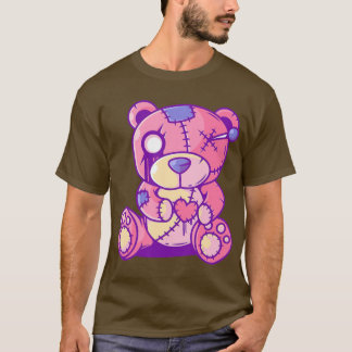 T-shirt Pastel Goth Teddy Bear Anime japonaise Kawaii