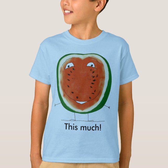 T-shirt pastèque, ce beaucoup ! (Devant)