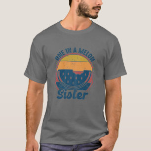 T-shirt Pastèque D'Été En Famille - Vintage Dans Un Melon