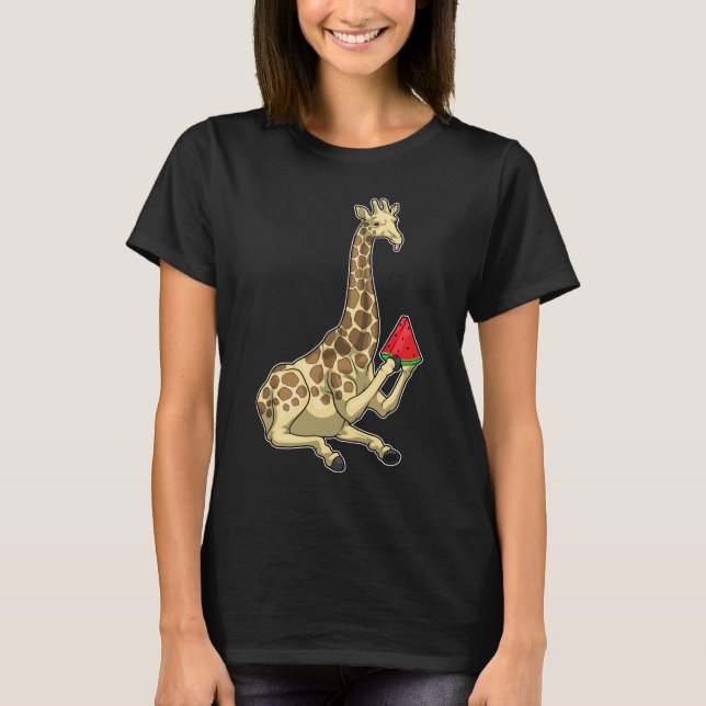 T-shirt Pastèque Giraffe (Devant)