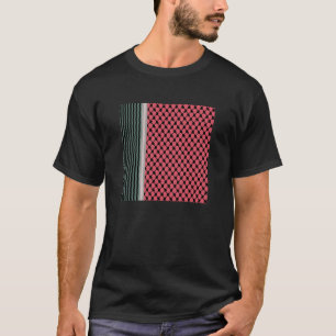 T-shirt Pastèque palestinienne Hatta Keffiyeh Kufiya Folk